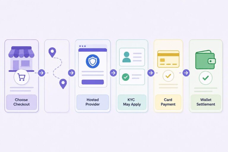 Hosted Crypto Checkout Process From Woocommerce Order To Wallet Settlement