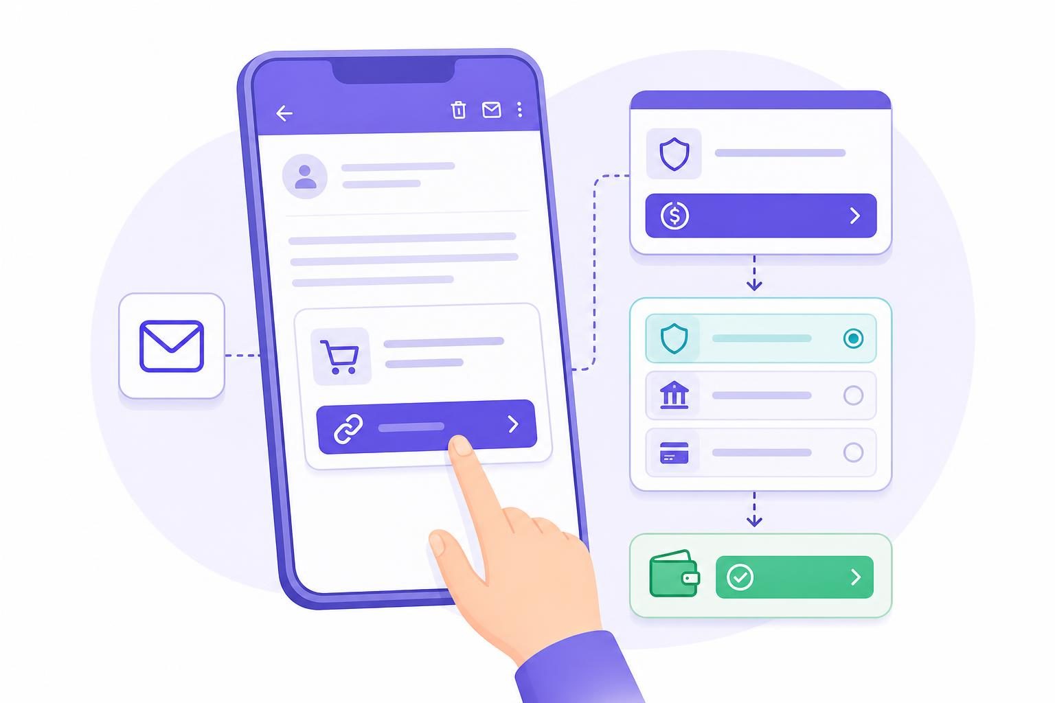 A Customer Uses A Recovery Email Link To Choose A Payment Provider And Finish An… A Customer Uses A Recovery Email Link To Choose A Payment Provider And Finish An Abandoned Crypto Checkout.